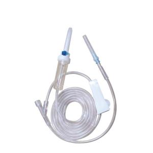 Wholesale 1.35m 1.5m 2m Disposable Infusion Sets , Medical Infusion Set With Needle from china suppliers