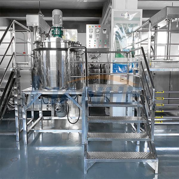Customized 500L 1000L High Shear Emulsifier Mixer Reactor Industrial Mixing Tank
