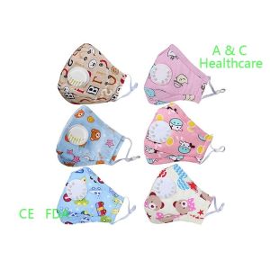 White Kids Surgical Mask With Elastic Earloop Children'S Disposable Face Masks