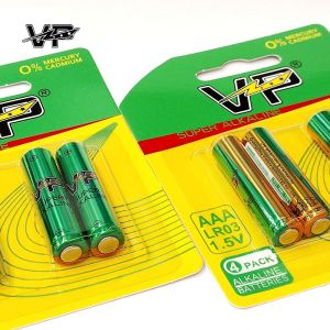 Leakproof Aaa Alkaline Cell Lr03 Am4 VP Batteries with 5-Year Shelf Life