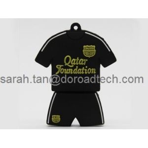 World Cup Football Jersey PVC USB Flash Drives, Hot Sale USB Memory Sticks with