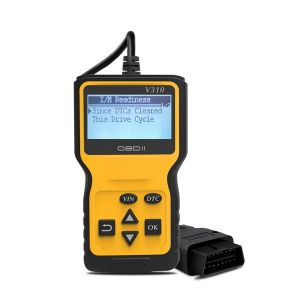 V310 screen display OBD interface car code reader Diagnostic Scanner