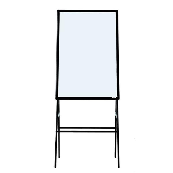 Quality Classroom Mobile Reversible Magnetic Whiteboard Frosted Aluminium Frame for sale