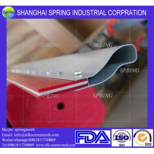 High quality China factory screen printing squeegee aluminum handle/screen