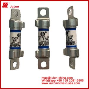 China EV315-M 15A 500VDC GR Ceramic Tube Automotive Tubular Fuse Circuit Protection Environmental Reliability Conforms To ISO8820 on sale
