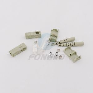OEM 2.0mm Multi Mode Duplex APC SC Fiber Optic Connector