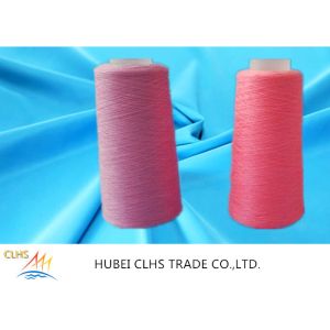 High Strength Ring Twist Dyed Polyester Yarn Smooth Surface Well Sewing
