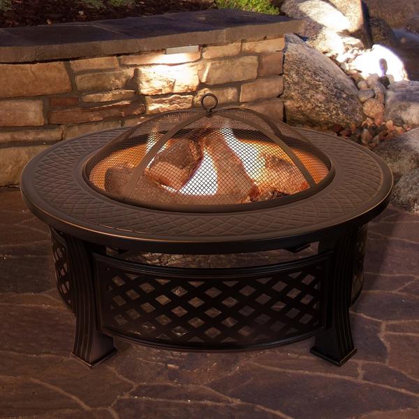 Round Smoke Free Fire Pits