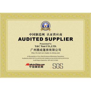 T&C TENT CO.,LIMITED Certifications