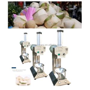 Upgrade Your Sliver Production Game with 0.8kw Green Coconut Peeler Trimming