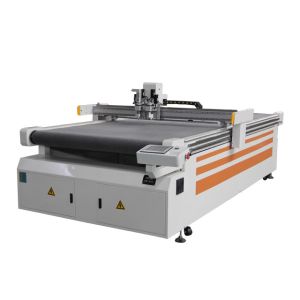 CNC Oscillating Knife Cutting Machine 1600x2500mm , Vibrating Knife Cutting