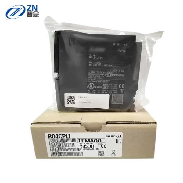 Quality R04CPU MELSEC IQ-R Series Sequencer CPU Module For IQ-R Series PLC for sale