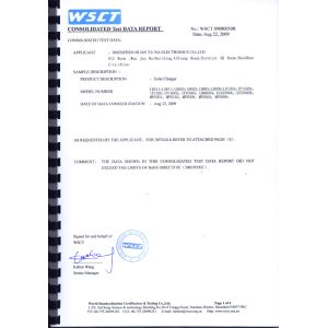 Shenzhen HUANYUNA ELECTRONIC Co., Ltd. Certifications