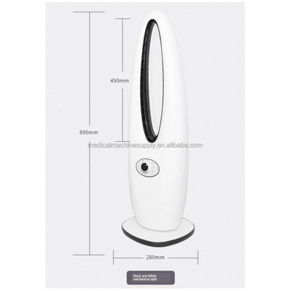 88cm Adjustable Height Plastic Bladeless Cooling Fan with Remote Control and Plastic