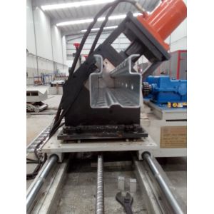 Touch Screen PLC Control Rack Roll Forming Machine Metal Roll Forming Machine