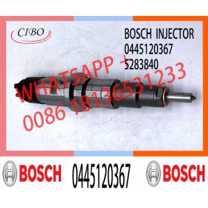 China Cummins QSB Diesel Fuel Injector Nozzle C5283840 0445120367 5283840 on sale