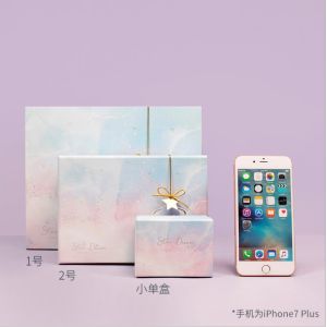 Recyclable Matt Lamination Handmade Paper Gift Box