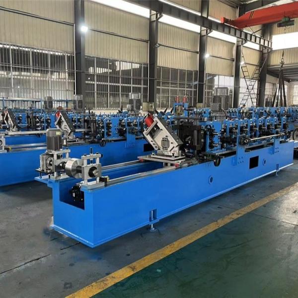 Quality High Speed Ceiling Roll Forming Machine 2.0mm Stud And Track With Cooling System 60m / Min for sale
