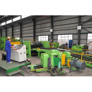 Customized Power Steel Sheet Slitting Machine 6CrW2Si Blade Excellent Material Utilization