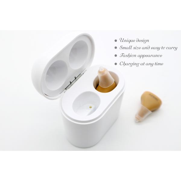 Retone Invisible Rechargeable Hearing Aids 32dB With Portable Charging Case