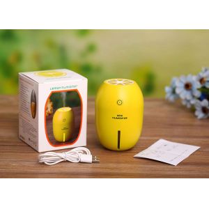 lemon design mini homemade humidifier air cleaner mist spray to moisture skin