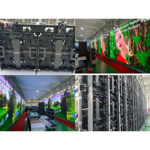 Hd Stage Background Slim Led Display , P2.9 P3.9 P4.8 Rental Led Video Wall
