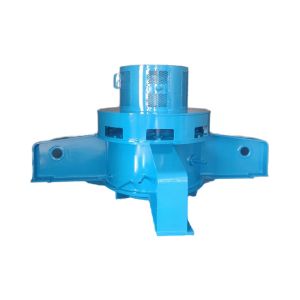 ZG20SiMn Guide Vanes Vertical Water Inlet Kaplan Hydro Turbine with Vertical