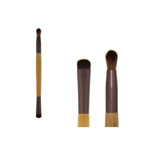 Wholesale Bamboo Handle Mini Makeup Blending Brush Cosmetic Weasel Hair 163mm from china suppliers