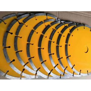 Sharpness Assured 14'' Key Slot Blade for Diamond Tool Granite Segmented Blade