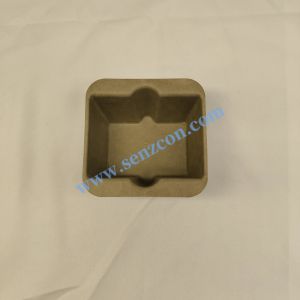 Direct supply from the factory: Dark green pulp molding packaging bases for high