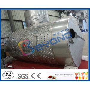 Insulation Coil Type Miller Jacket Stainless Steel Tanks Energy Saving SGS / CE
