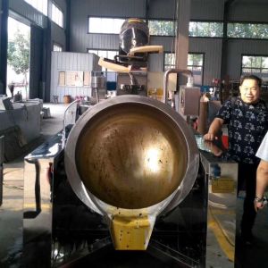 Rose Paste Cooking With Mixer Double Jacketed Kettle Cooker