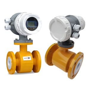 Large Dn Magnetic Flowmeter Electromagnetic Water Meter For Lime Milk