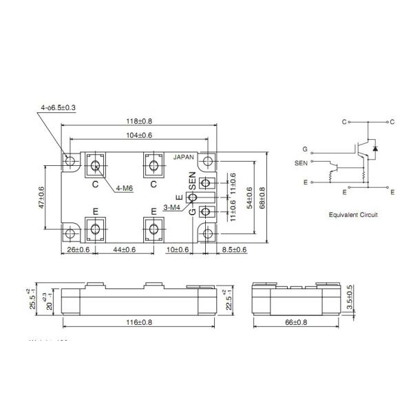 MG800J1US52A HIGH POWER SWITCHING APPLICATIONS MOTOR CONTROL APPLICATIONS