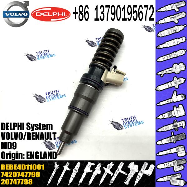 Diesel Fuel Injector 20747798 BEBE4D11001 20500620 20747797 420747798 85000675 BEBE4D11201 fuel injector for VOL
