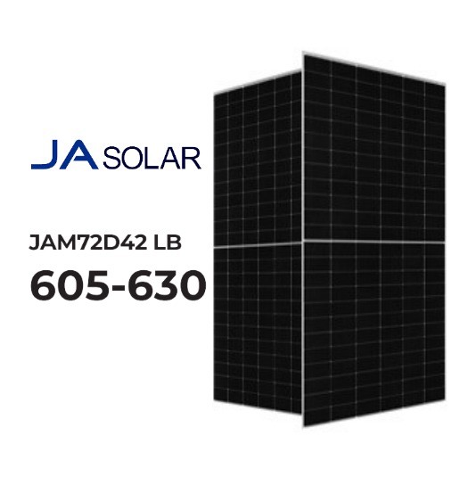 High Power 620W Ja Solar Panel With IP68 Junction Box And 2.0mm Tempered Low