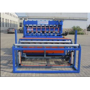 Stainless Steel Automated Fence Panel Machine , Electric Weld Mesh Making