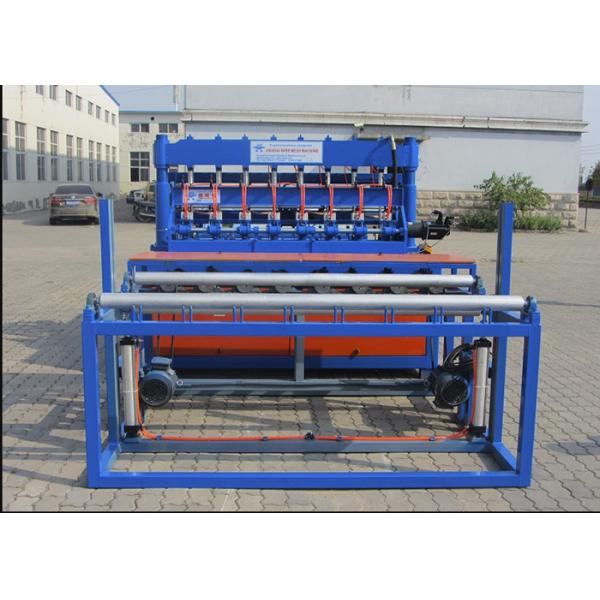 Stainless Steel Automated Fence Panel Machine , Electric Weld Mesh Making