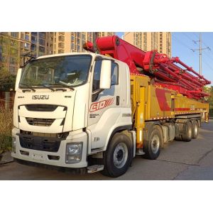 Wholesale New Sany 49M Truck-mounted Concrete Pump with Isuzu Chassis from china suppliers