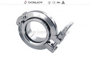 Wholesale 316L Stainless Steel Clamp Union Sight Glass  1.5 inch with tempered glass from china suppliers