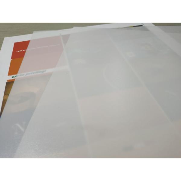 ISO9001 Transparent 0.10mm 0.80mm Pc Plastic Sheet