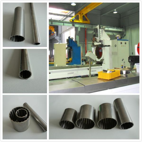 Stainless Steel Wire Wrapped Screen Welded Wire Mesh Machine Wedge Tech