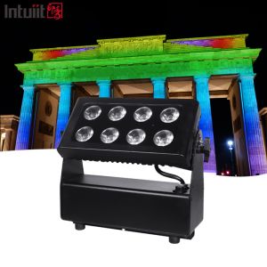IP65 Waterproof 8x10w Wireless Battery Powered Par Uplight Dmx Stage Led Wall