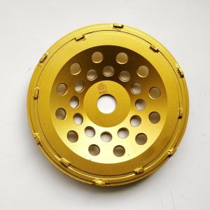 Round PCD Grinding Wheel 12 Seg 1/4 7 Diamond Cup Grinding Wheel