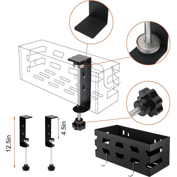 Griddle Caddy for 28" 36" Blackstone Griddle No Drill Removable Grill Caddy BBQ Accessories Storage Box Organizer