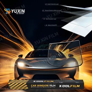 China Automative Nano Ceramic Window Tinting Film With PET Layer 60inchx100feet on sale