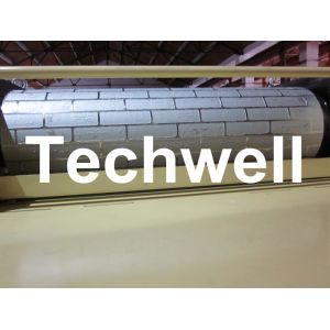 1200 / 1220 / 1250mm MDF Embossing Machine With Temperature Control System