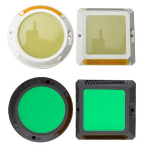 Plastic Self-luminescent Fluorescent Deck Lights Pathway Driveway Light Outdoor