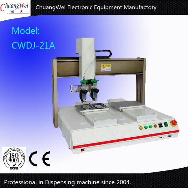 Quality Dual Working Area Automated Dispensing Machines With Customize Working Table for sale