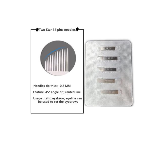 Stainless Steel Microblading Blads 316 Tattoo Permanent Makeup Needles